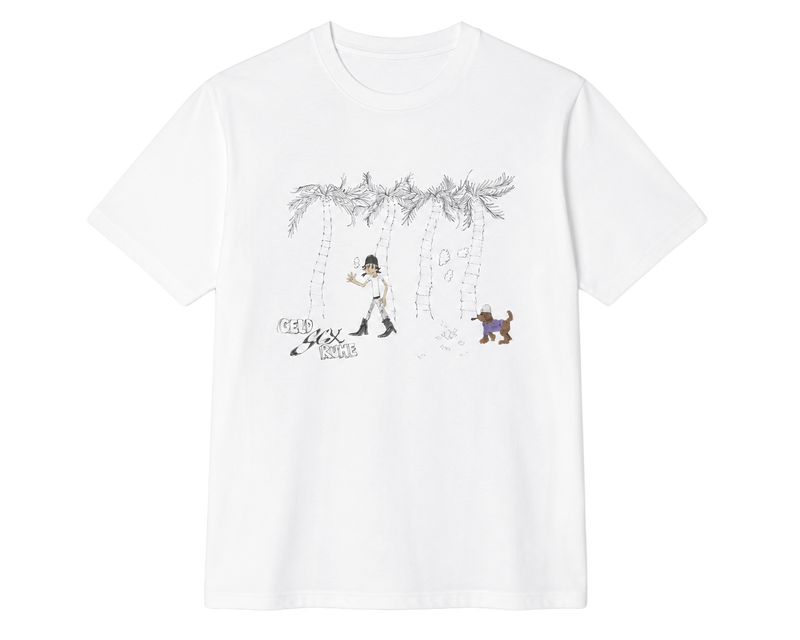 Palm Trees Sketch Tee